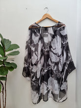 Check Linen Shift Top