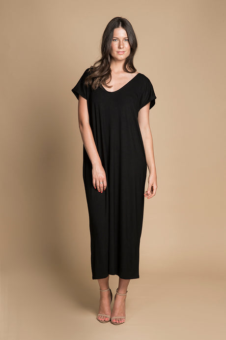 X Pre order Jersey Maxi Beach Dress