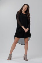 Chiffon Slit Sleeve Top