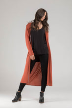 Pre Order - Jersey Long Line Cardi