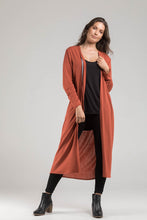 Pre Order - Jersey Long Line Cardi
