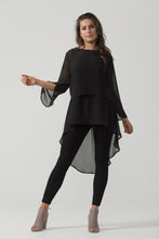 Chiffon Slit Sleeve Top