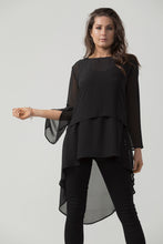 Chiffon Slit Sleeve Top