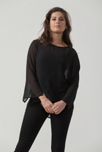 Chiffon Slit Sleeve Top