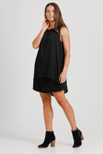 Black High Neck Top