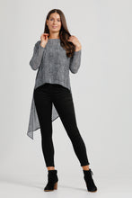 Pre Order - Black Crepe Triangle Top