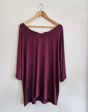 A Floral Ramie Batwing Top