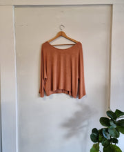 A Floral Ramie Batwing Top