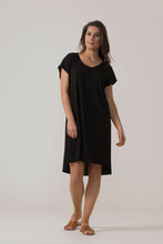 A Floral Ramie Cap Sleeve Top