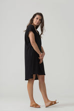 A Floral Ramie Cap Sleeve Top