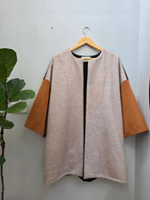 A Cloak- Wool Cashmere Multi Colour Black