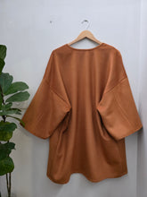 A Butternut Peacan Wool Cashmere Cloak