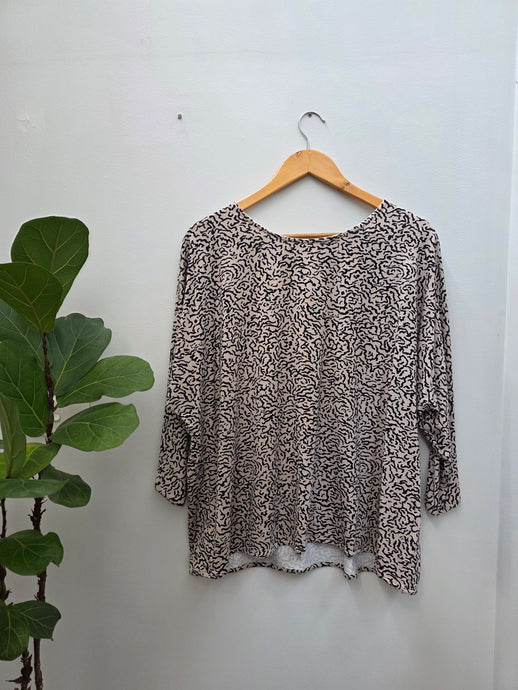 Animal Batwing Top