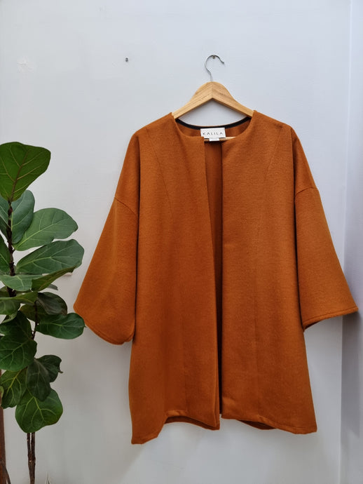 Cloak - Pumpkin Spice Wool Cashmere