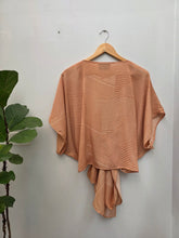 A Crepe Wrap Top