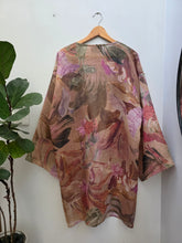 A Floral Ramie Kimono