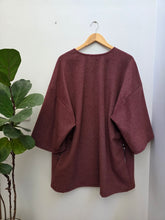A Cloak- Marrone Wool Cashmere