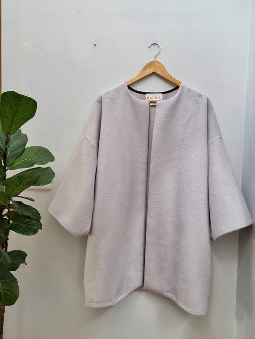 Cloak - Pale Grey Wool