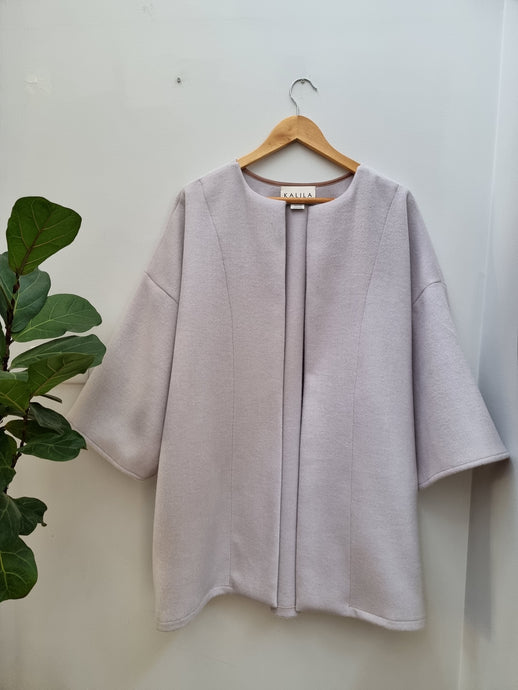 Cloak - Pale Grey Wool