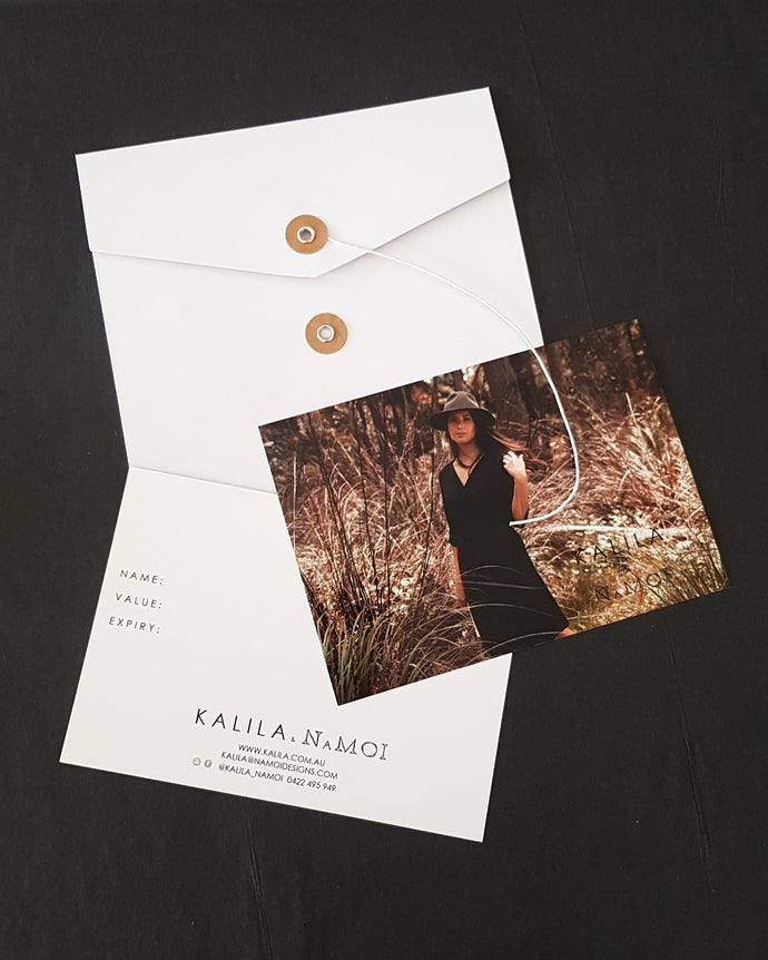 Kalila Namoi Gift Card