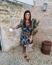 Lilly Yoryu Chiffon Shift Dress