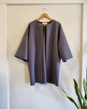 Sale -  Cloak Reptile Embossed & Check Wool