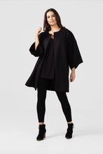 Sale -  Cloak Reptile Embossed & Check Wool