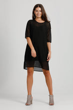 Lilly Yoryu Chiffon Shift Dress