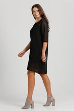 Lilly Yoryu Chiffon Shift Dress
